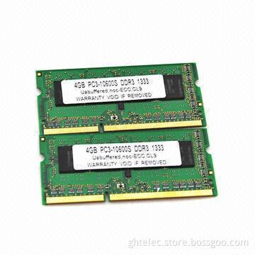 Laptop/So DIMM 256mb*8 16 chips DDR3 4GB RAM memory in stock, work w/all motherboards/ETT original